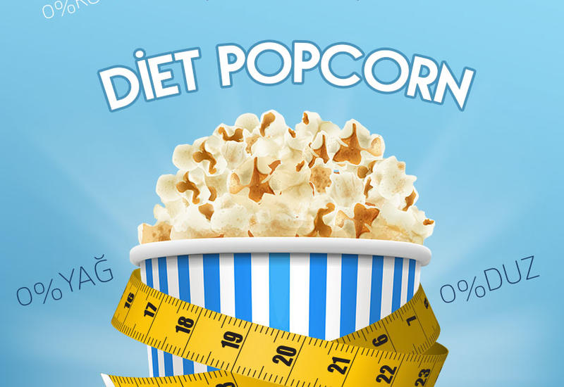 «CinemaPlus» начинает продажу продукта “Diet Popcorn”