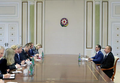 Президент Ильхам Алиев: Работа по Соглашению о стратегическом партнерстве между Азербайджаном и ЕС продвигается в очень позитивном направлении - ФОТО