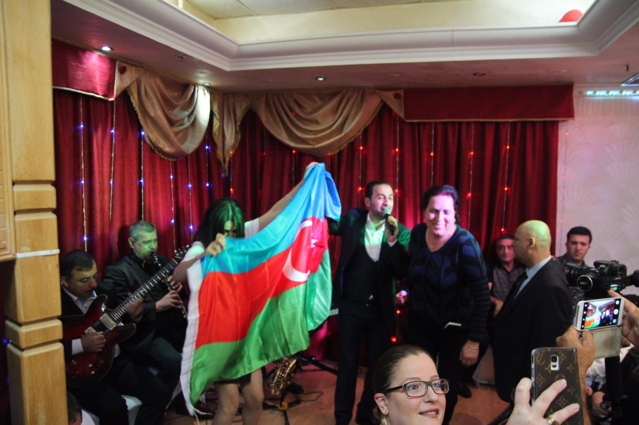 В Израиле отметили День Государственного флага Азербайджана