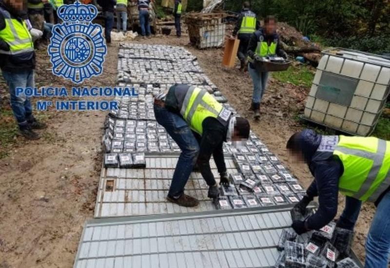 В Испании конфисковали одну из крупнейших партий кокаина