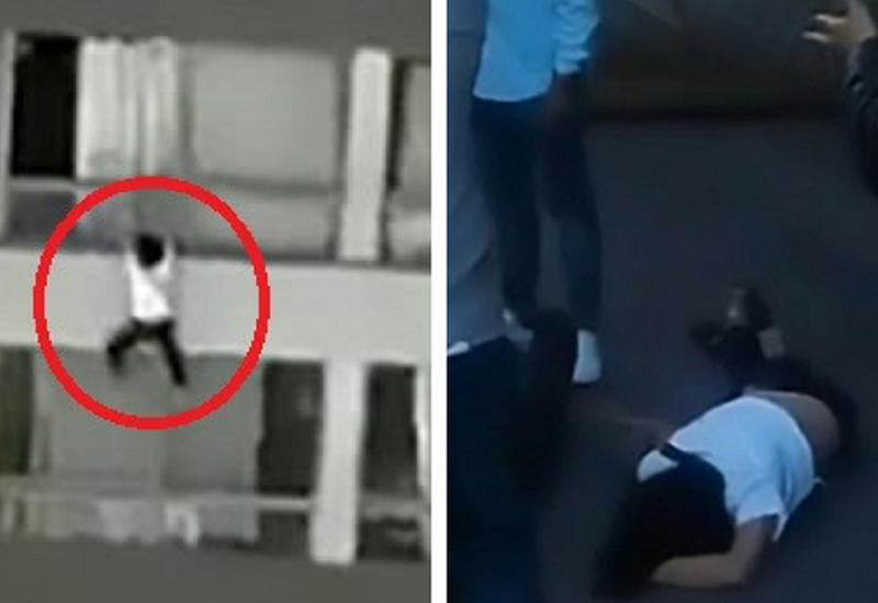 Иммигрант поймал упавшую с девятого этажа женщину в Чили