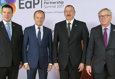 Президент Ильхам Алиев принял участие в саммите &quot;Восточного партнерства&quot; в Брюсселе - ФОТО