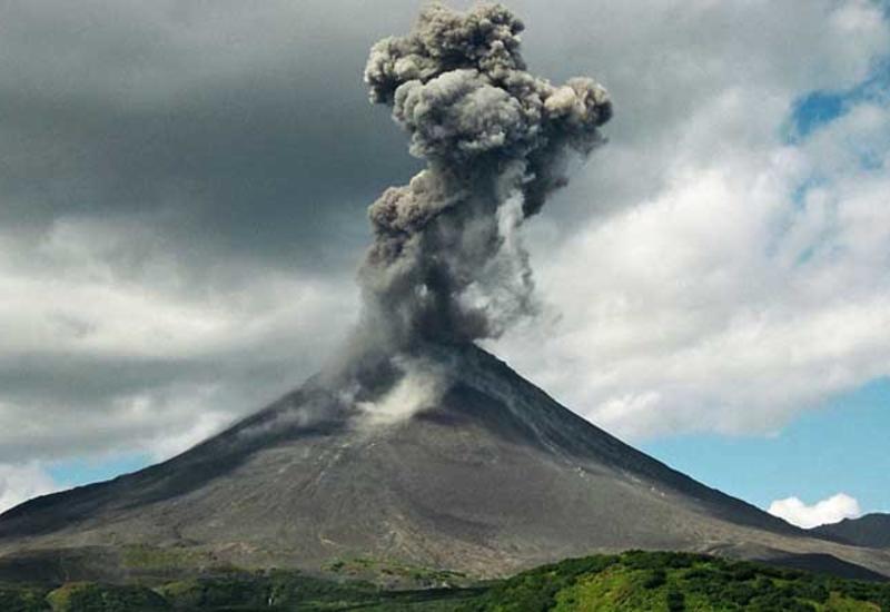 В Азербайджане произошло извержение вулкана