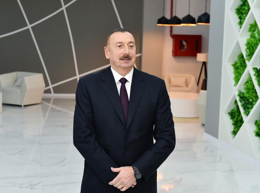 Президент Ильхам Алиев: Азербайджан успешно завершает 2017 год