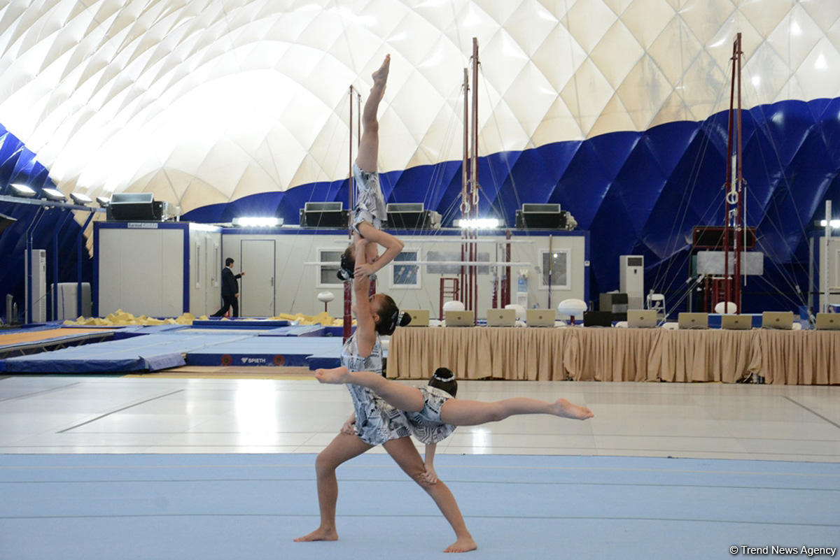Стартовали Первенства Азербайджана и Чемпионаты Баку по трем гимнастическим дисциплинам