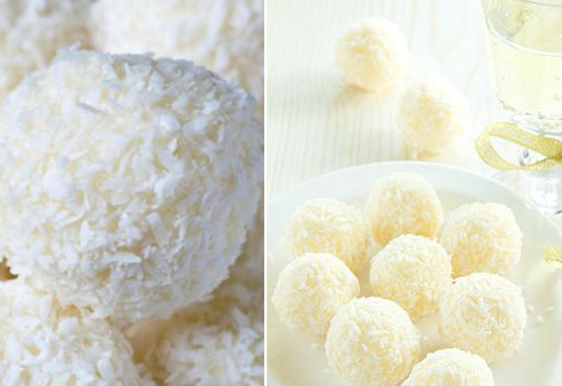 Печенье «Снежки» в кокосовой стружке - Пошаговый рецепт