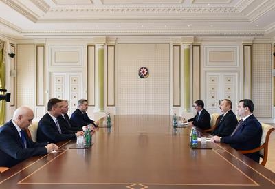 Президент Ильхам Алиев принял делегацию Госдумы России - ФОТО