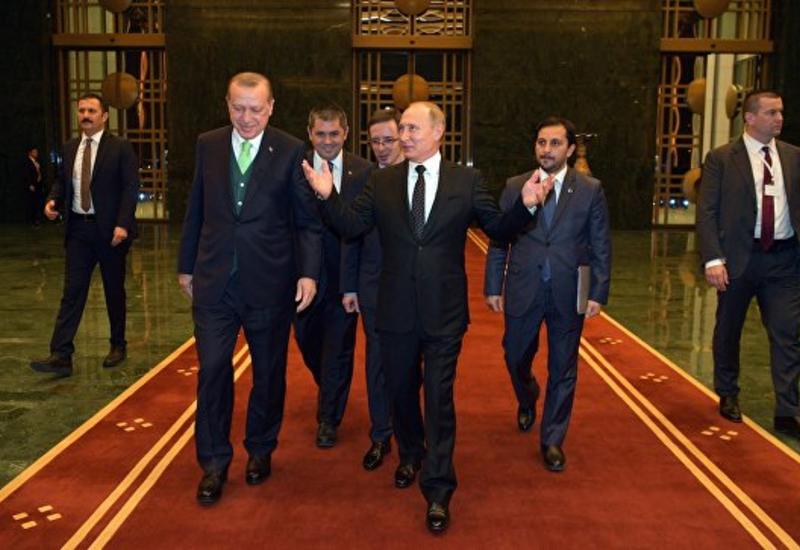 Путин о позитивном вкладе Турции в примирение сторон в Сирии