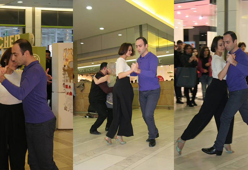 В 28 Mall прошел необычный флешмоб – Все танцевали танго