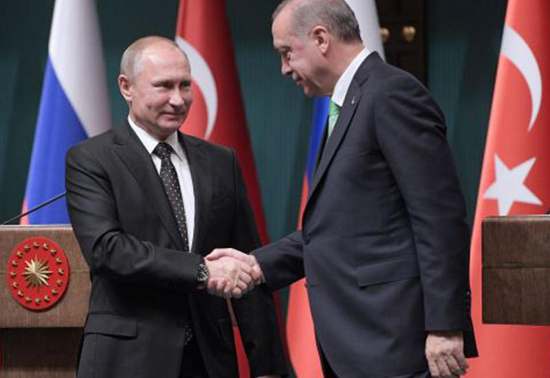 Эрдоган поблагодарил Путина по-русски