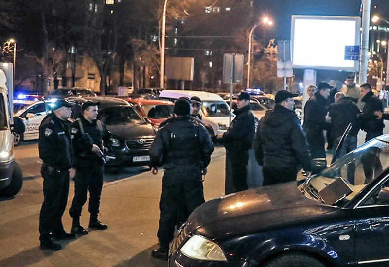 В центре Киева произошла перестрелка