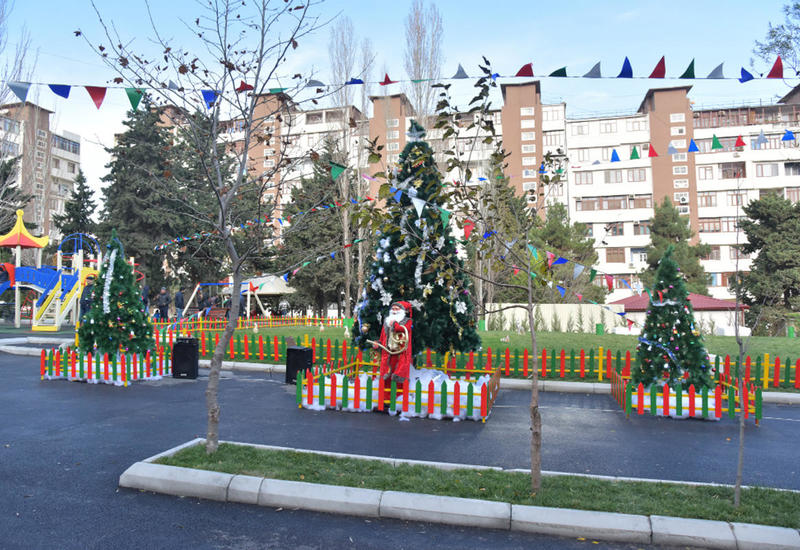 По инициативе вице-президента Фонда Гейдара Алиева Лейлы Алиевой стартовал проект «Наш двор»