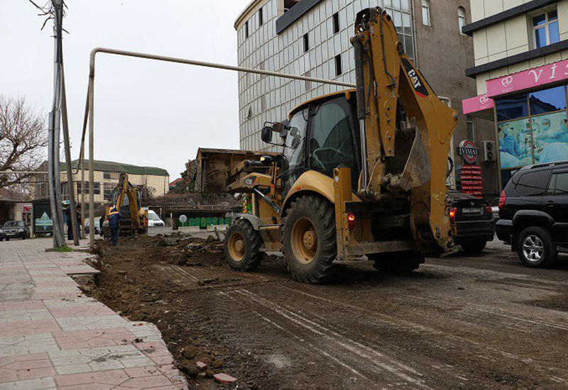 В Баку капитально ремонтируется еще одна улица