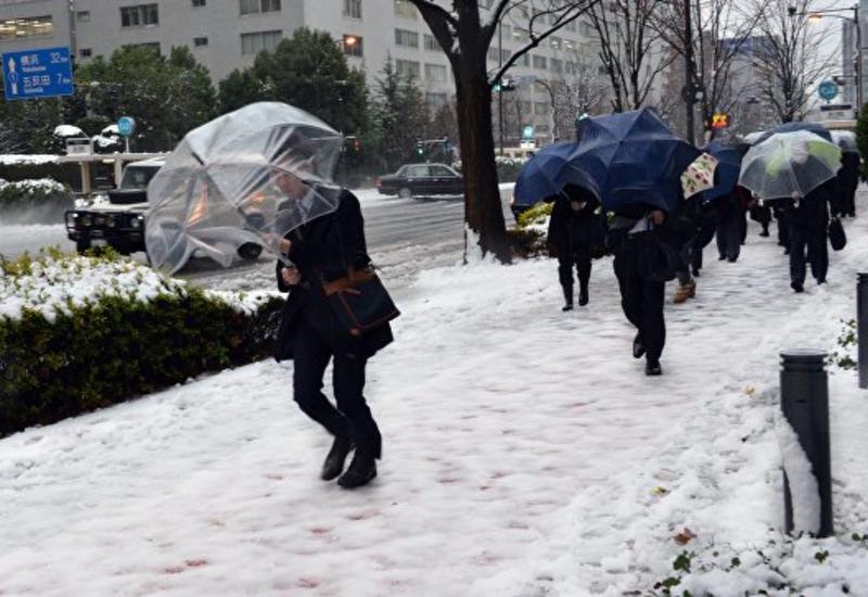 Снегопады в Японии привели к первым жертвам