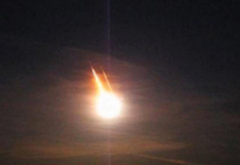 NASA зафиксировала мощный взрыв метеорита
