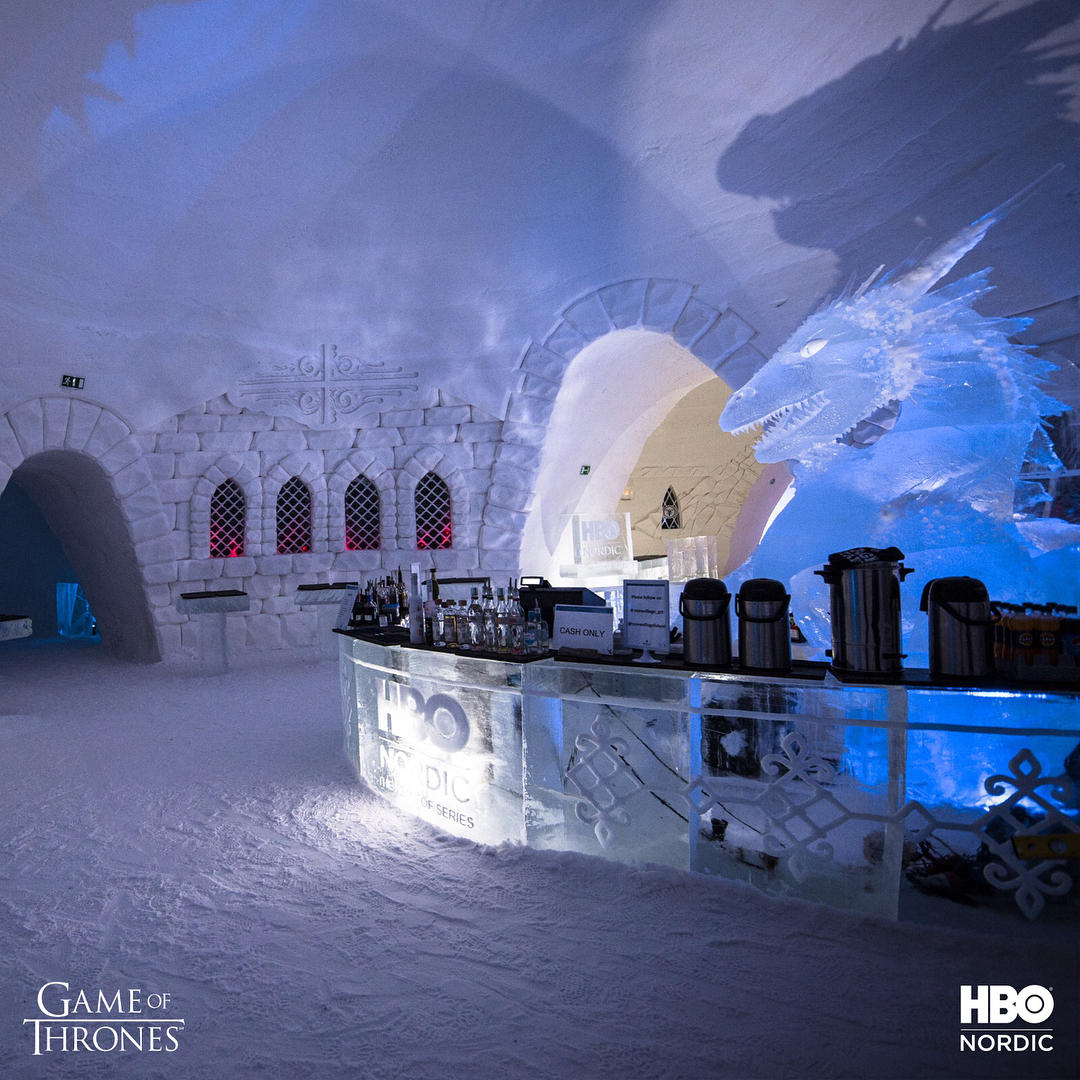 В Лапландии построили ледяной отель для фанатов "Игры престолов"