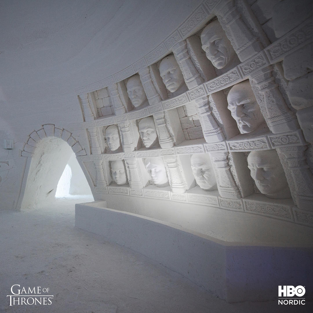 В Лапландии построили ледяной отель для фанатов "Игры престолов"