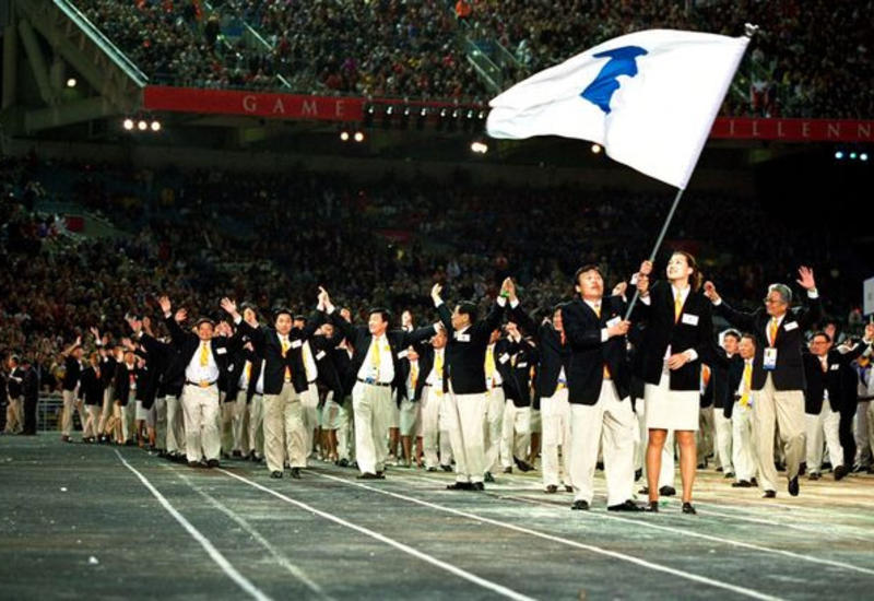 Сборные Южной Кореи и КНДР могут пройти на открытии Олимпиады под общим флагом