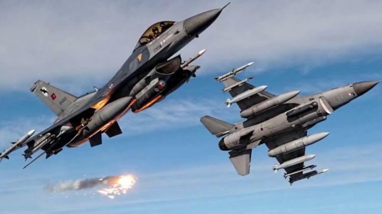 Türkiyə hərbi aviasiyası Suriyadakı mövqeləri bombalamağa başladı