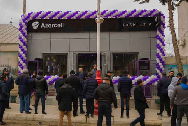 Очередной региональный магазин Azercell Exclusive теперь в Хачмазе