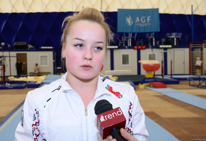 Азербайджанская гимнастка: Конкуренция на Кубке мира в Баку будет достаточно высокой