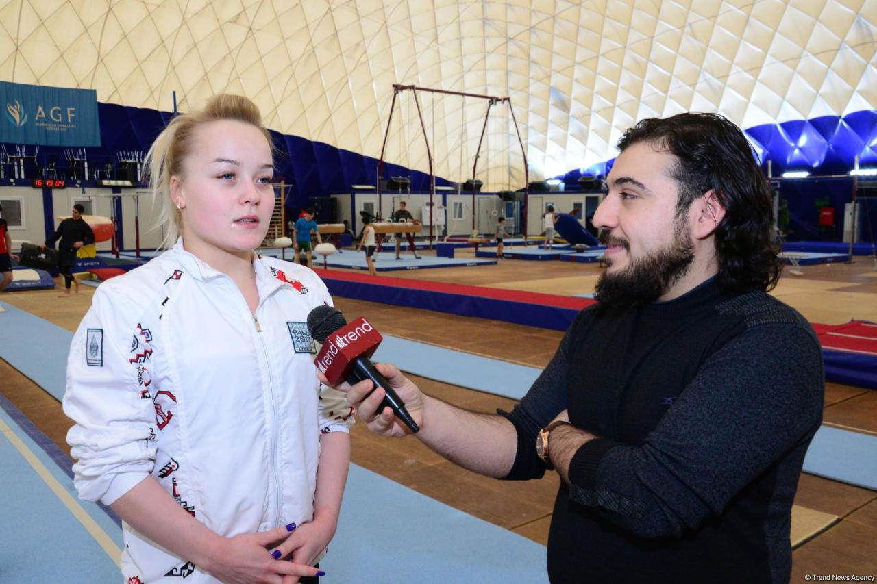 Азербайджанская гимнастка: Конкуренция на Кубке мира в Баку будет достаточно высокой