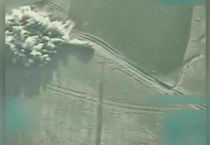 Уничтожение террористов из мощнейшей авиапушки показали на камеры