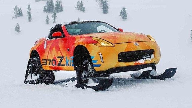 Nissan представил захватывающий дух снегоход
