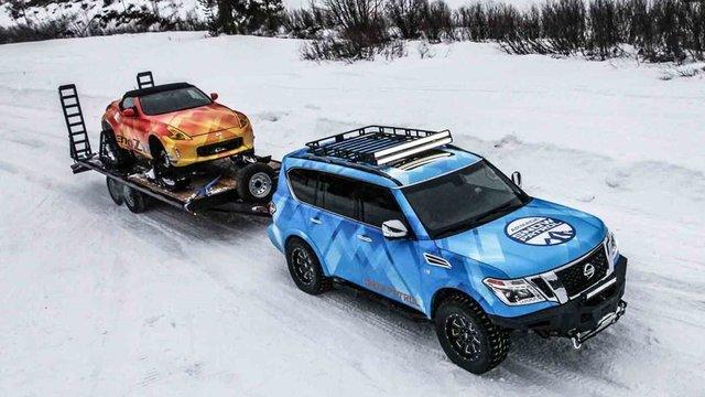 Nissan представил захватывающий дух снегоход