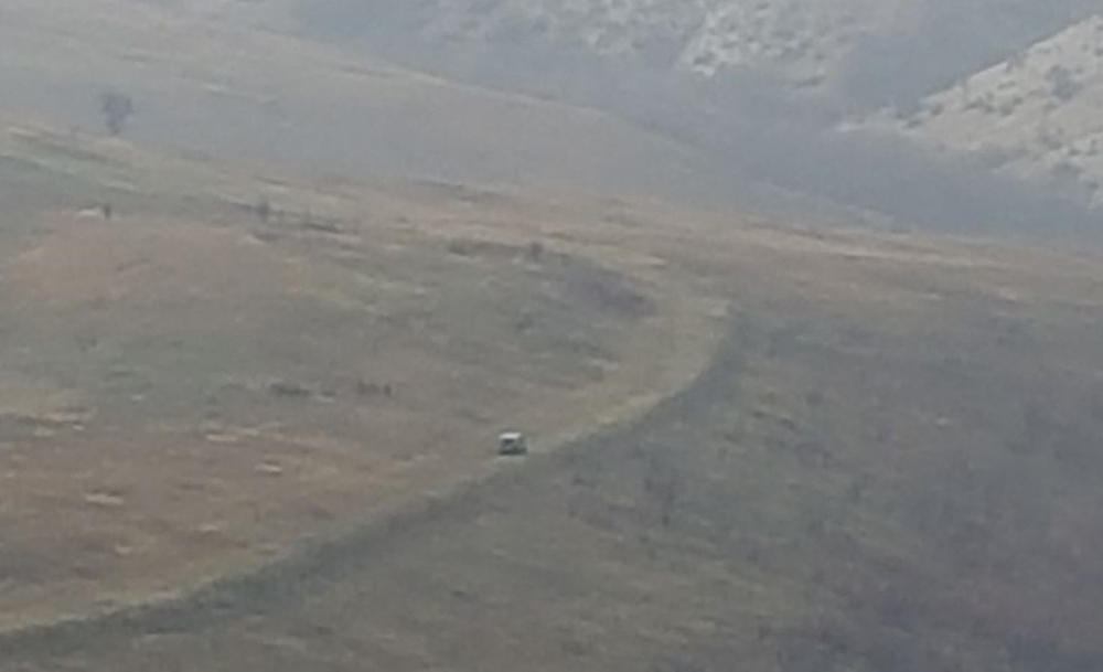 Азербайджанская армия отбросила армянскую диверсионную группу, уничтожен автомобиль