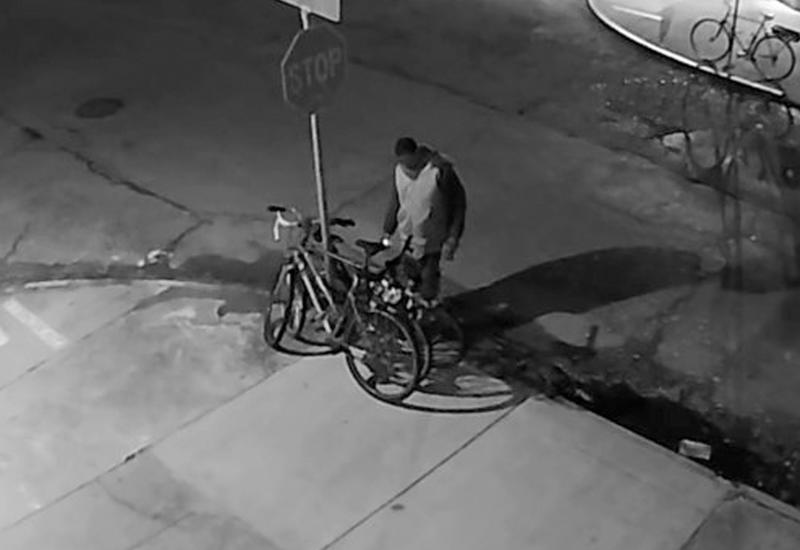 Целеустремленный американец нетривиальным способом украл велосипед