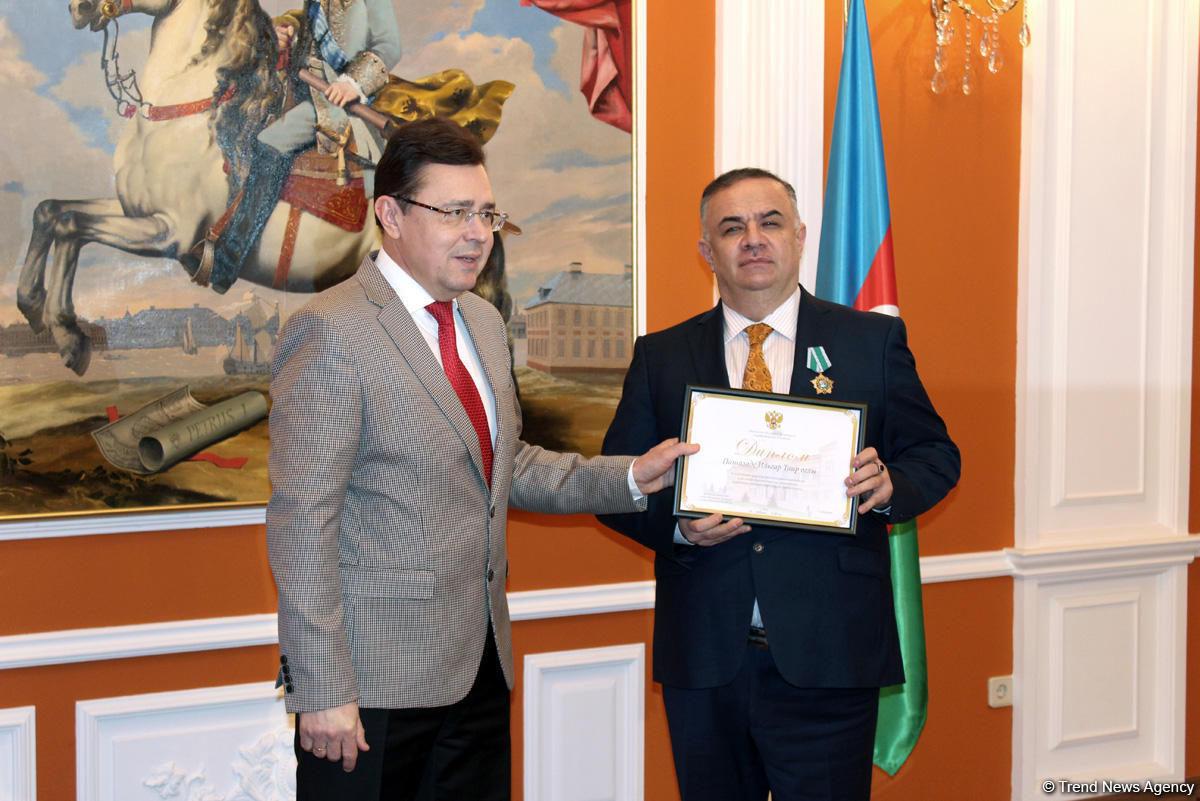 Главный редактор Trend награждена дипломом за подготовку материалов о российско-азербайджанских отношениях