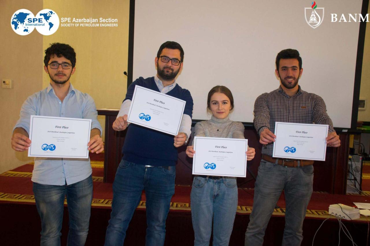 Студенты БВШН стали победителями интеллектуальной игры PetroBowl в Азербайджане