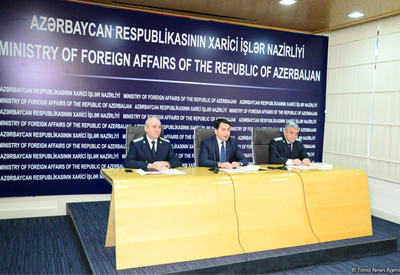 МИД и Генпрокуратура Азербайджана приняли совместное обращение по сумгайытским событиям - ФОТО