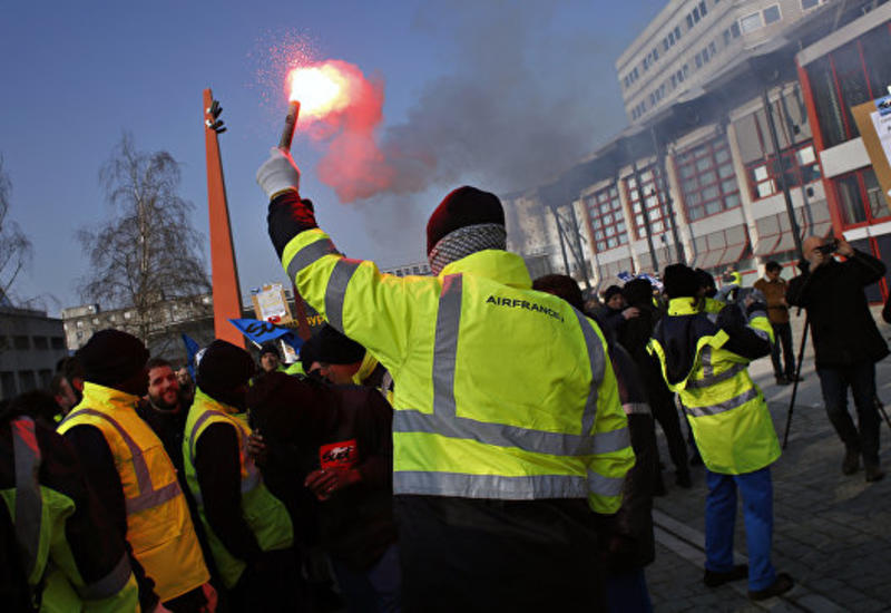 Во Франции проходит забастовка сотрудников Air France