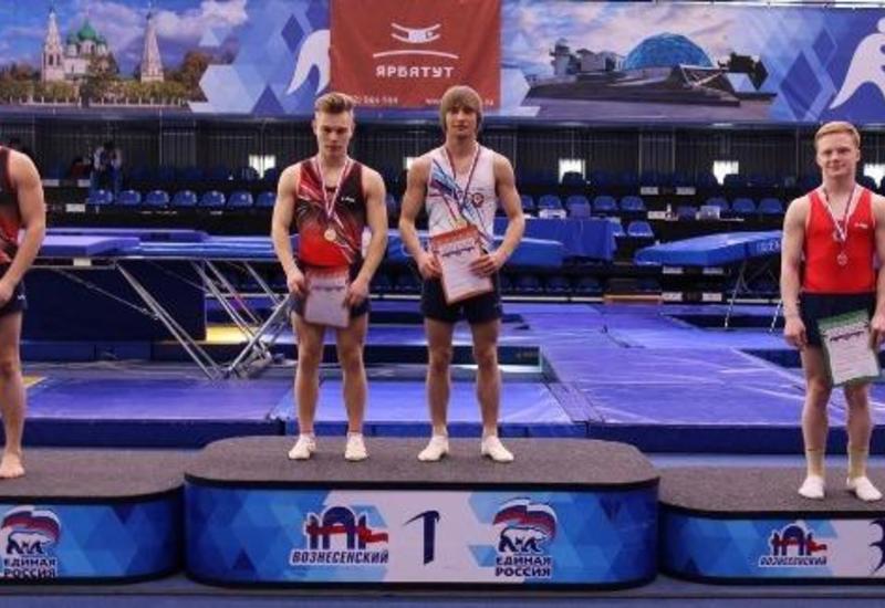 Азербайджанский гимнаст завоевал "золото" на соревнованиях в Ярославле