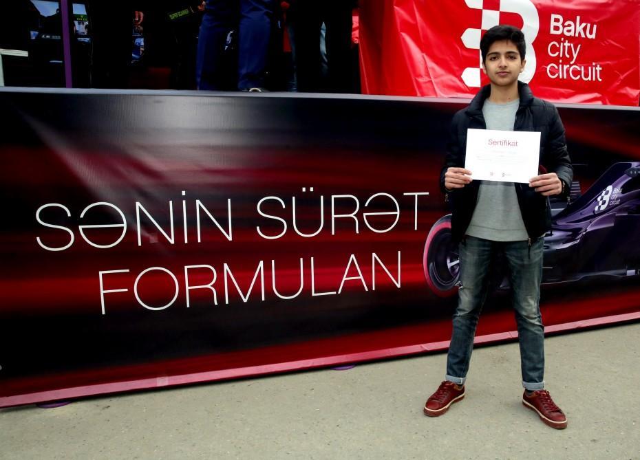 Определился победитель Ширванского тура соревнований на гоночных симуляторах Формулы-1