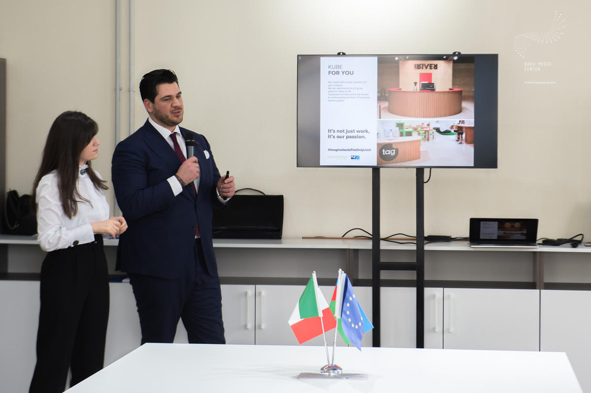 В Бакинском медиа-центре состоялось мероприятие «День итальянского дизайна»