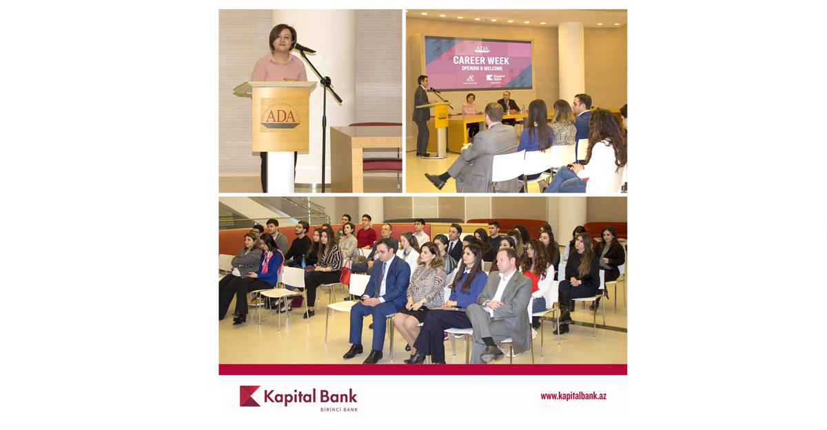 При поддержке Kapital Bank в Университете ADA были проведены «Дни карьеры»