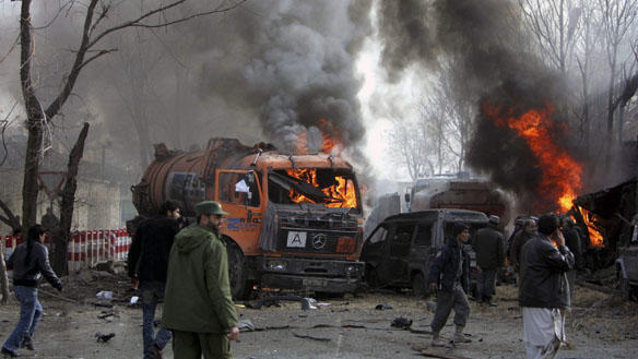 В Кабуле прогремел мощный взрыв, есть погибший и раненые
