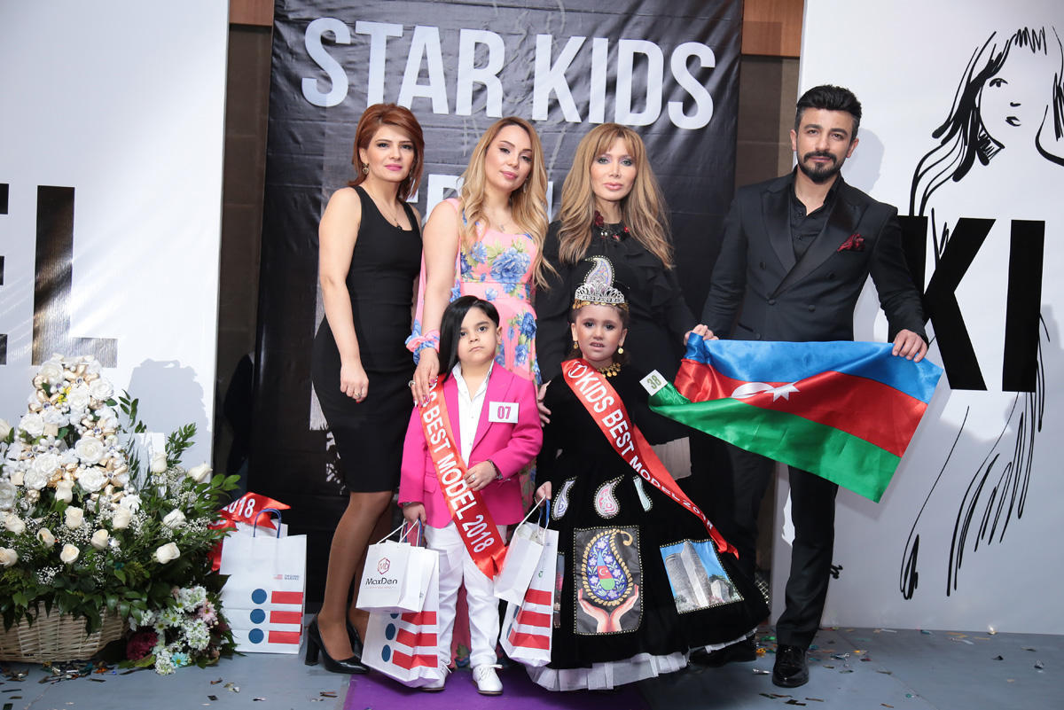 В Баку определены победители конкурса моделей Kids Best Model of Azerbaijan 2018