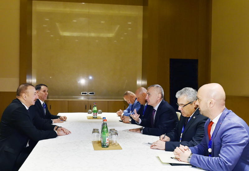 Президент Ильхам Алиев: Между Азербайджаном и Албанией существуют хорошие перспективы сотрудничества в энергосфере