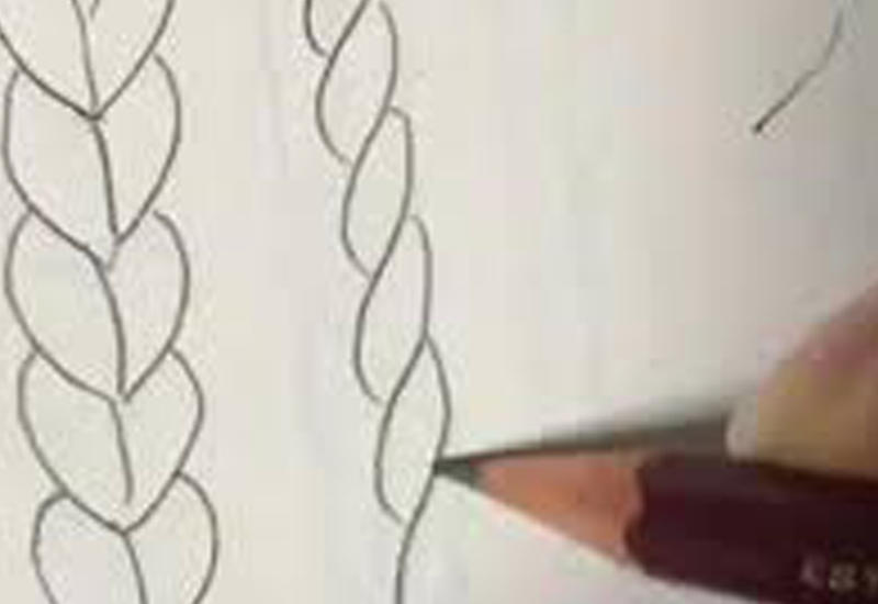 Художник нарисовал косичку карандашом на бумаге и заворожил соцсети