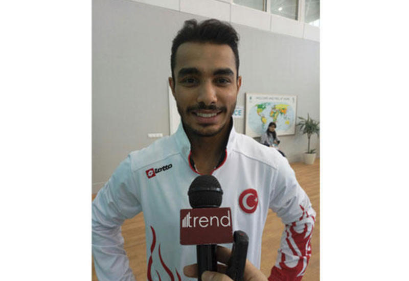 Турецкий гимнаст: Выступать в Азербайджане доставляет мне удовольствие