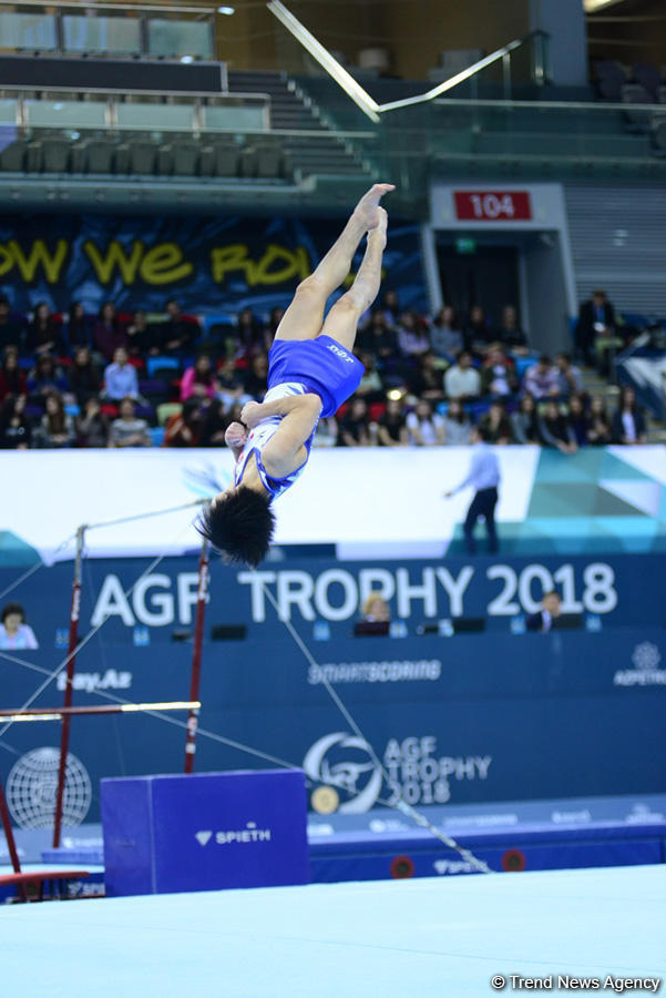 В Баку стартовал первый день финалов Кубка мира по спортивной гимнастике