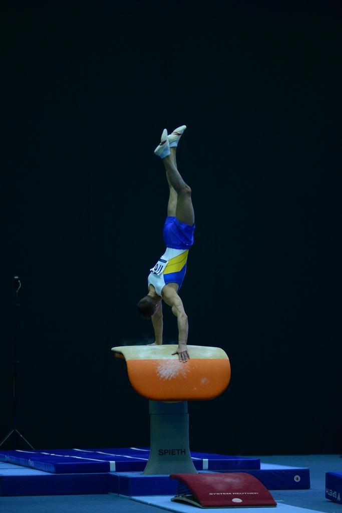 Bakıda idman gimnastikası üzrə Dünya Kubokunun sonuncu yarış günü başladı - FOTO