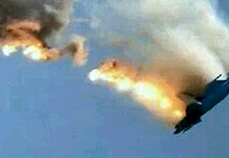 Боевики сбили Су-24 в Сирии