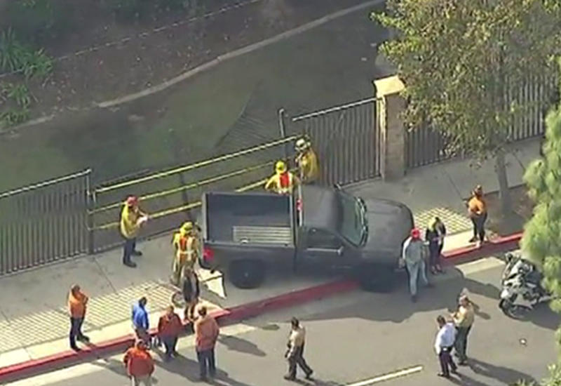 В Калифорнии грузовик на полной скорости сбил школьников