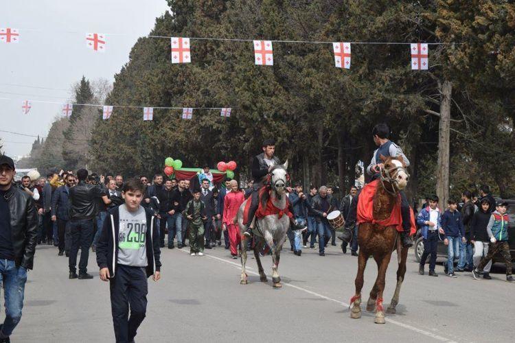 Gürcüstan azərbaycanlıları Novruz bayramını qeyd edib