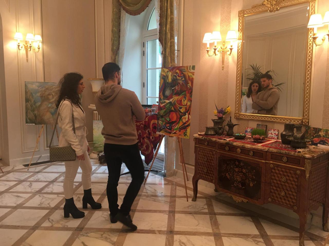 Новруз азербайджанских художников в Париже